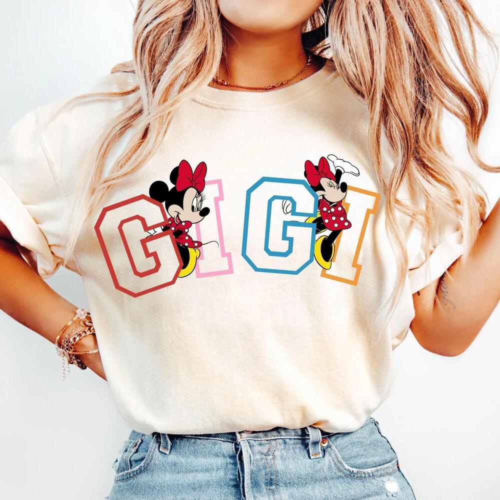 Disney Gigi Mouse Shirt, Minnie Gigi Shirt, Matching Minnie Shirt